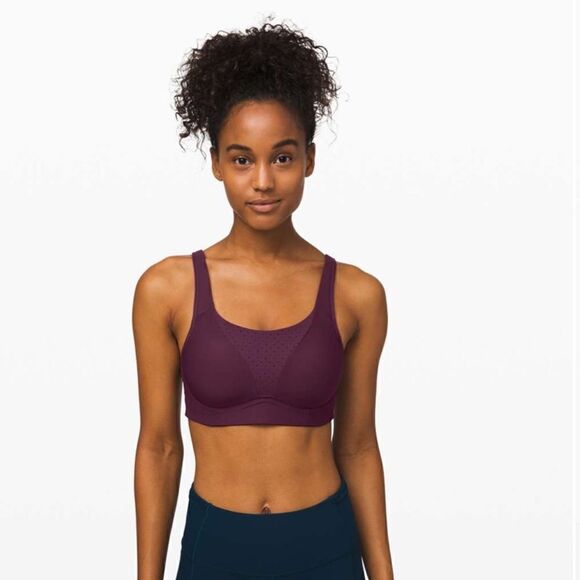 lululemon athletica Other - Lululemon Run Times Bra
Arctic Plum